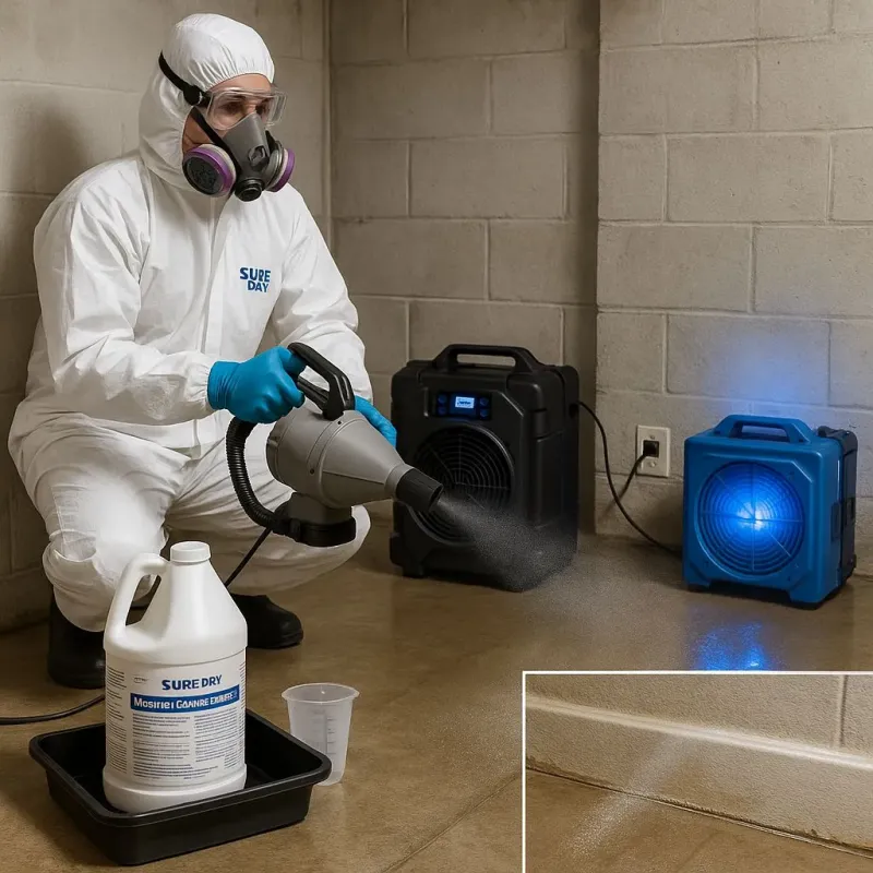 Sanitization and Odor Removal process in Holtsville, NY