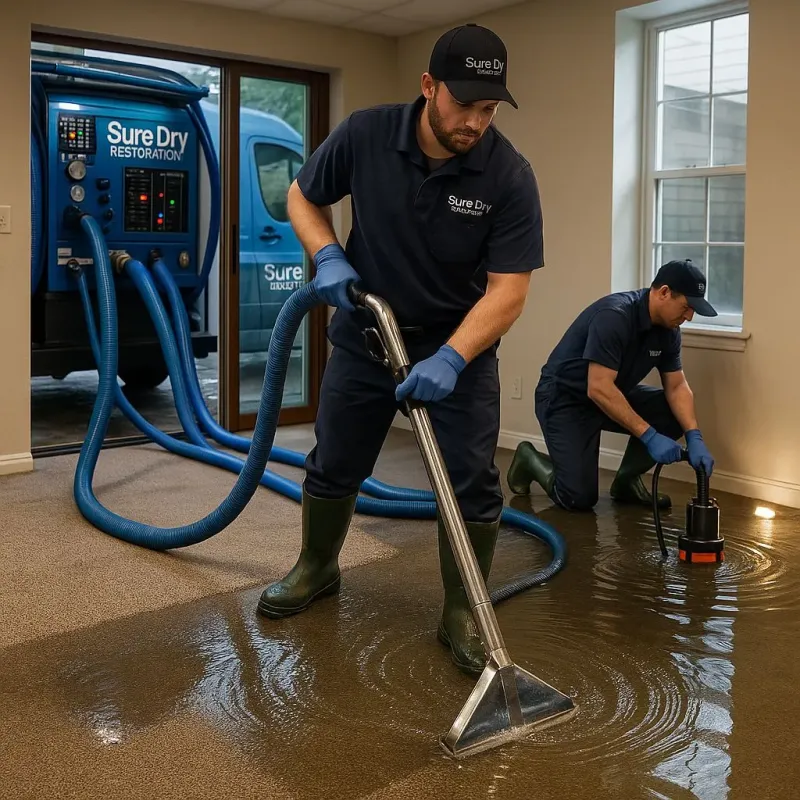 Water Extraction and Removal process in Holtsville, NY